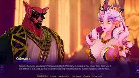 Hail The Queen – Busty Princess Fights Demons & Aliens In Space Ship Orgy