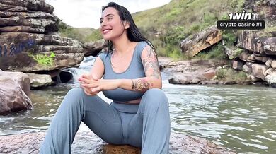 FUCKING IN THE RIVER WHILE MY FRIENDS WERE WAITING FOR ME