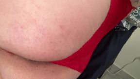 Greedy ass in panties