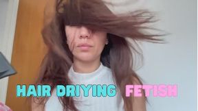 Hair Drying & Brushing Routine