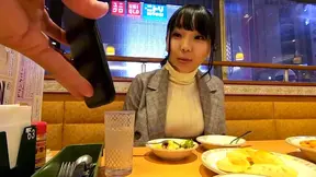 H-Cup Teen Pays Rent By Giving Amazing Blowjobs & Taking Bukkake Load