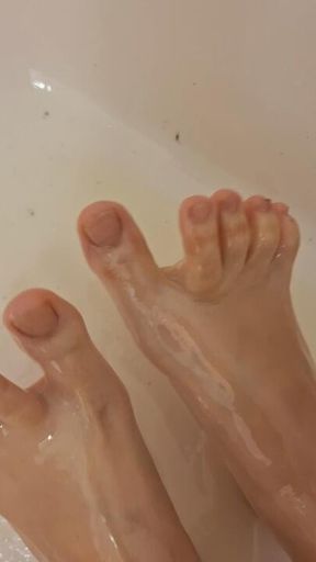 Oiled Feet