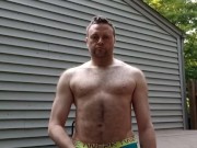 My Cock In and Out of AC Underwear