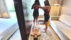 Foot Humiliation Double Trampling