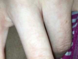 Secretly Masturbating moist snatch visiting my parents