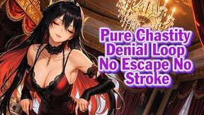 Pure Chastity Denial Loop – No Escape No Stroke | Goddess Hiyori