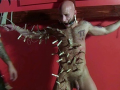 Sadist Pins And Rips Muscular Sub