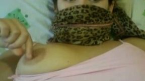Cute teen fondling wet cherry with fingers in front of me