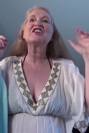 AuntJudys - Your Busty 61yo GILF Stepmom Maggie gives you a Handjob (POV)