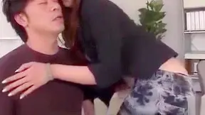 Yui's Hot Blowjob Creampie – Rough Office Anal Sex