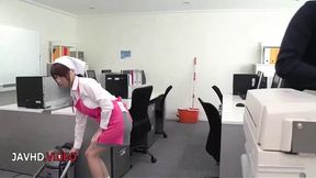 Intense Creampie Encounter - Asian Office Lady Chihiro Akino