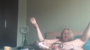 Fucking Myself with a Big Dildo for You
