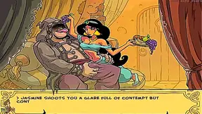 Jasmine Tempts Her Powerful Genie in Sensual ASMR Magic Rite