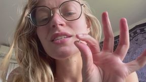 Vore fetish - eating a weak wife