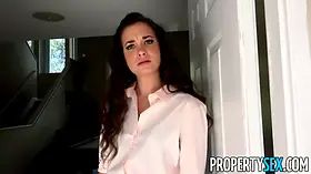 Propertysex - highly hot real estate agent seduces buyer with her super-sexy ways