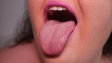 The tongue as the art of inspiration inside the mouth - (no talking)