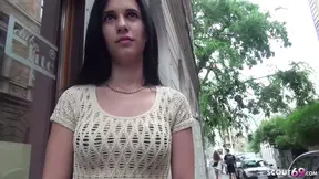 German scout seduces 18yr old small teen at casting
