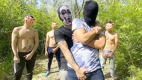 Latino Twinks Heat Up the Streets in Wild Outdoor Threesome – Hot Gay Action