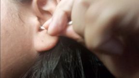 Cleaning My Ears Slowly and Carefully