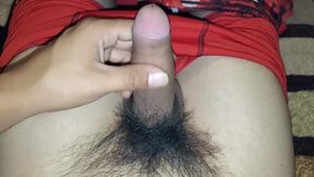 Straight Guy 18 in Bed with Boner