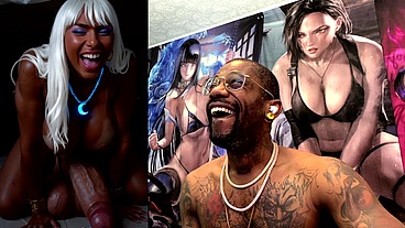 Gigantic Thicc Dick Transgender Ebony Girl Want’s To Play Sexual Games With You Under Your Bed, AI Generated