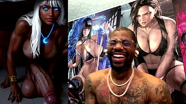 Gigantic Thicc Dick Transgender Ebony Girl Want’s To Play Sexual Games With You Under Your Bed, AI Generated