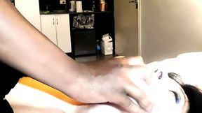 the day i made my friend film me with my cell phone while i fucked the black man in the building, i fucked so well that i became his whore now i lame for him and clean his ass with my tongue, i am his