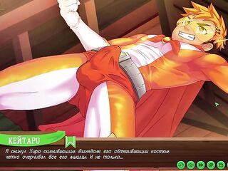 Scene 6 - Keitaro fucks Hiro in his hawt latex dress (Russian dub)