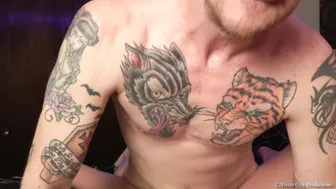 Muscular Tattooed Daddy Fucks Sex Doll POV and Cums Deep