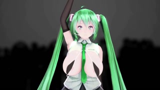 MMD HENTAI DANCE LAMB. TDA REMAKE GREEN HAIR COLOR EDIT SMIXIX