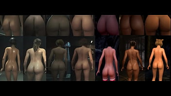 Resident Evil babes with the most delicious big booty