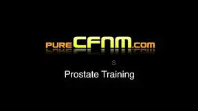 Gentleman's prostate massaged by two medical students