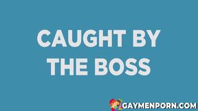 Brock Johnsyn, Elliot Finn And Gay Porn - Caught By The Boss 7 Min