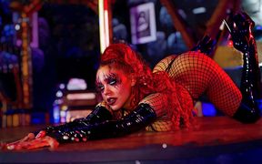 Sexy Succubus Pole Dance