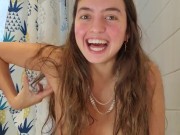 [Area51FREAK] gets CAUGHT by housemate but still SQUIRTS AND CUMS