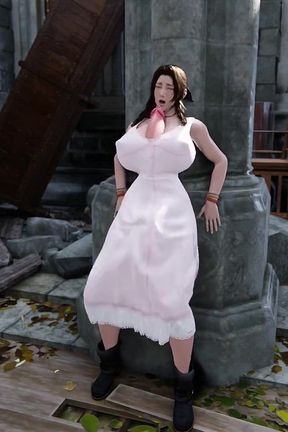 Aerith Growing 2 (futa Shemale)
