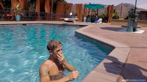 Nextdoorbuddies - Pool party turns into a hot fuck session!