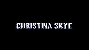 christina skye gives ralph long ass eating blowjob and facial