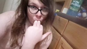 Desperate transgirls edges herself until she can't take it anymore (full video on Onlyfans at Lunesifer)