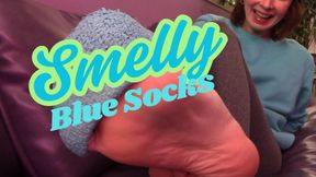 Smelly Blue Socks