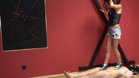 Trampling in Sneakers