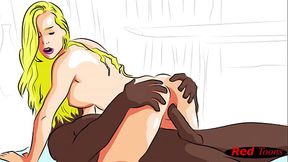 Neg&atilde_o fudendo loira gulosa (Anima&ccedil_&atilde_o)