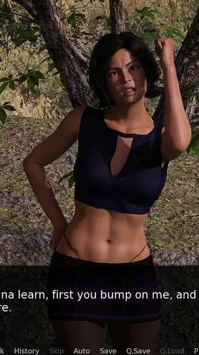 The Castaway Story: Sexy Half Naked Girls in the Forest- Episode 8