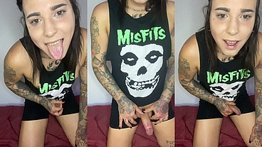 Update #102 (October 21, 2022) I recorded this video for you wearing black underwear and my Misfits tank top, did you get hor...