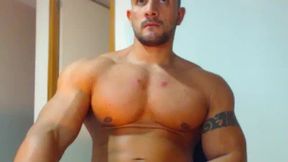 Monster Cock Twunk Wanks with Tattoos