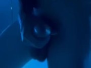 Prince rubs cock I'm hottub