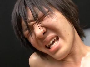 Crazy Asian homosexual twinks in Horny masturbation, fingering JAV video