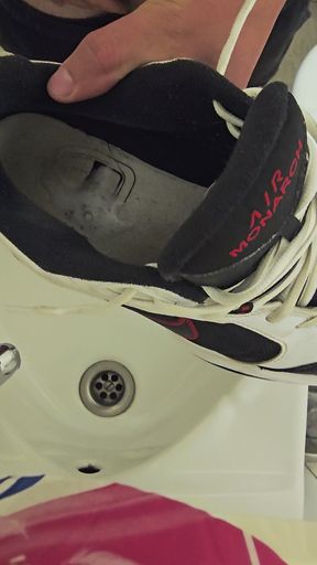 Spit and fuck Nike Air Monarch