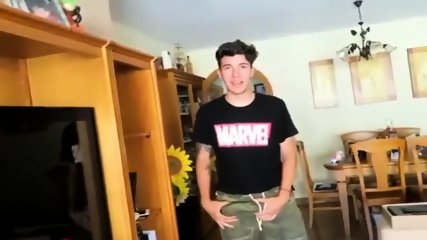 Young shows dick to buddies