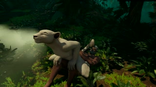 Furry Girl x Stranger Human 3D